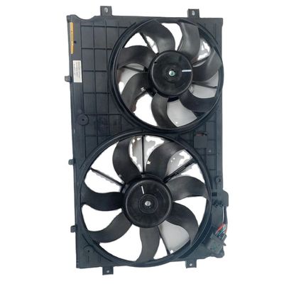 Zwarte plastic radiatorventilator voor JAC S5 1.5T Motor M4 1.9 Motor OEM 1308100U1550
