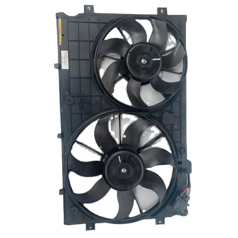 Zwarte plastic radiatorventilator voor JAC S5 1.5T Motor M4 1.9 Motor OEM 1308100U1550